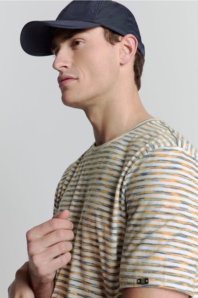 T SHIRT MET RONDE HALS 27340370SN 070 YELLOW